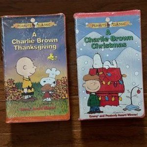 Charlie Brown Holiday VHS Set